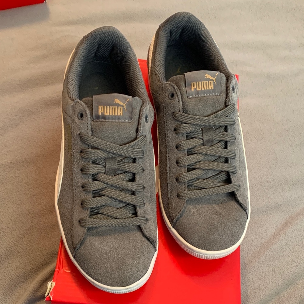 Puma Charcoal Casual Sneakers